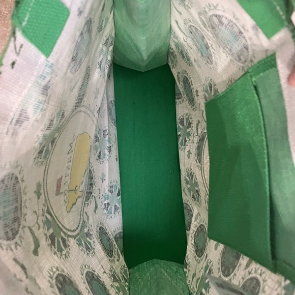 Masters Tote with Yellow and Green Design - Picture 7 of 11